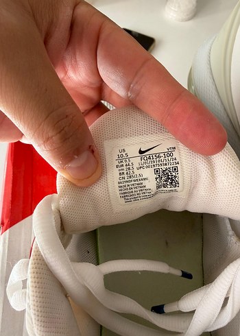 Nike Beyaz erkek Spor Ayakkabı air max pulse - Görsel 4