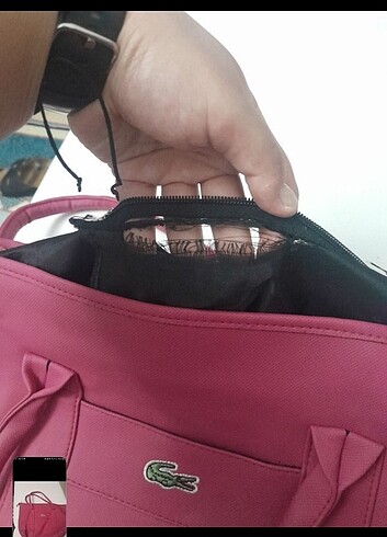 Pembe kol çantası - Görsel 2
