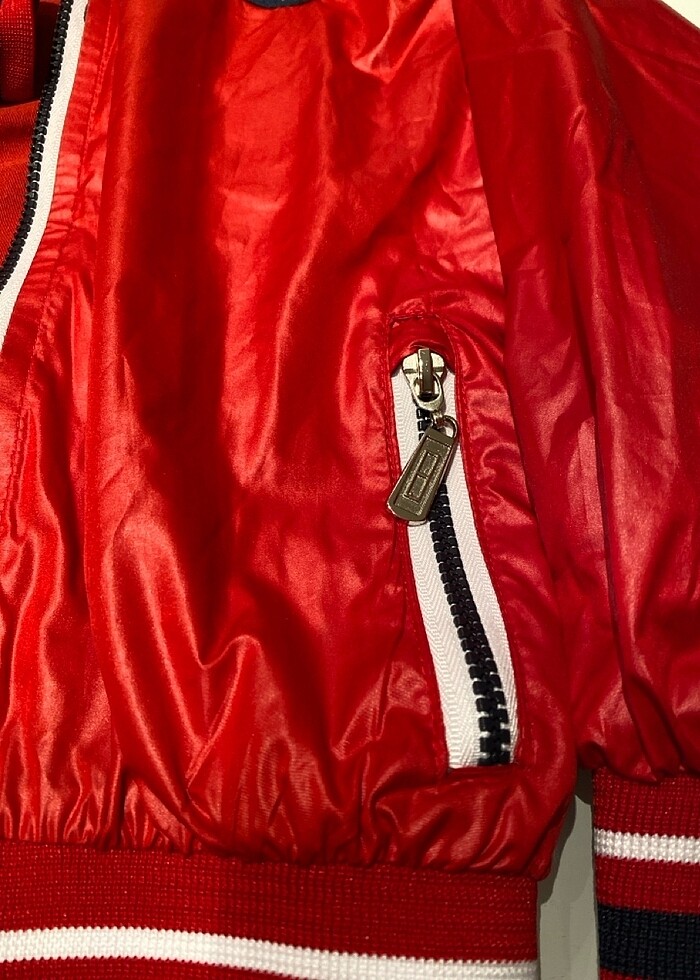 Tommy hılfıger yağmurluk - Görsel 5