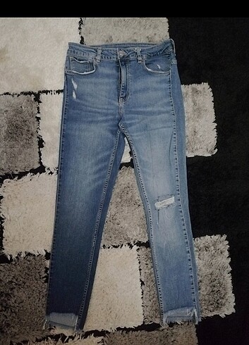 Yüksek bel skinny jean