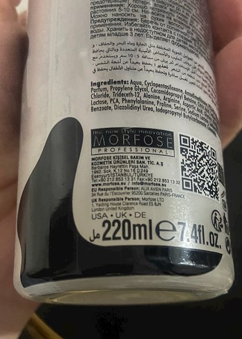 Morfose saç sütü - Görsel 2