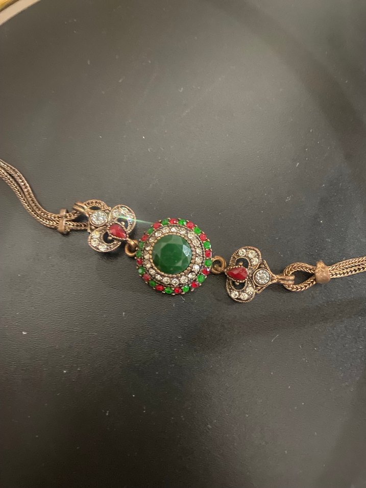 Etnik Desenli Zincir Detaylı Kadın El Zinciri - Görsel 4