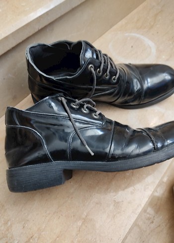 Siyah Klasik Bağcıklı Erkek Ayakkabı - Görsel 2