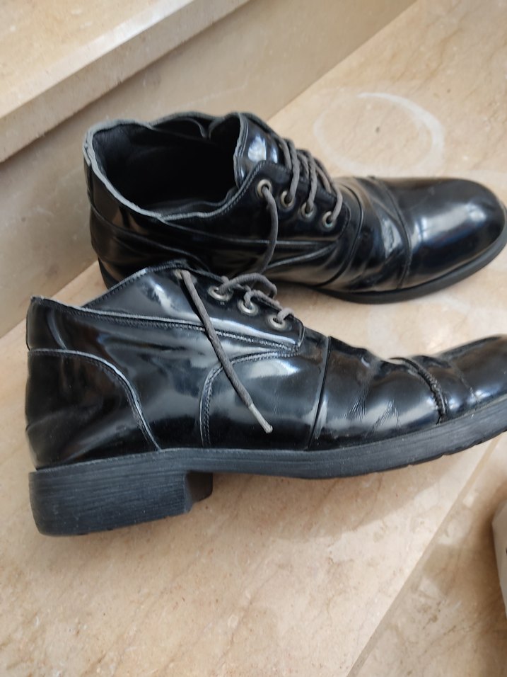 Siyah Klasik Bağcıklı Erkek Ayakkabı - Görsel 2