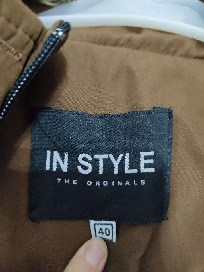 Kahverengi Uzun mont , trençkot - Görsel 2