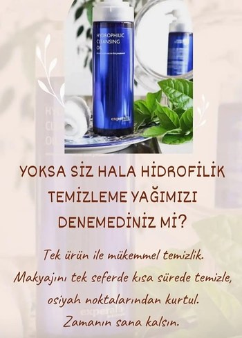 Beden Hydrophilic Makyaj Temizleme Yağı