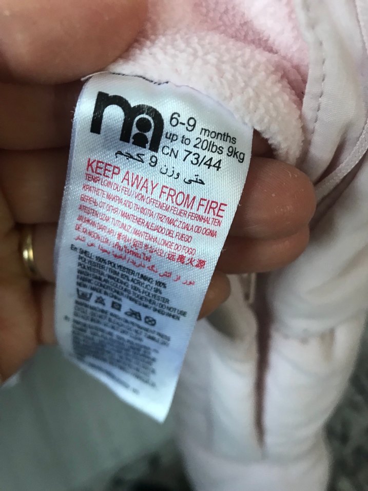 Kız Bebek Beyaz Kürklü Tulum - Görsel 5