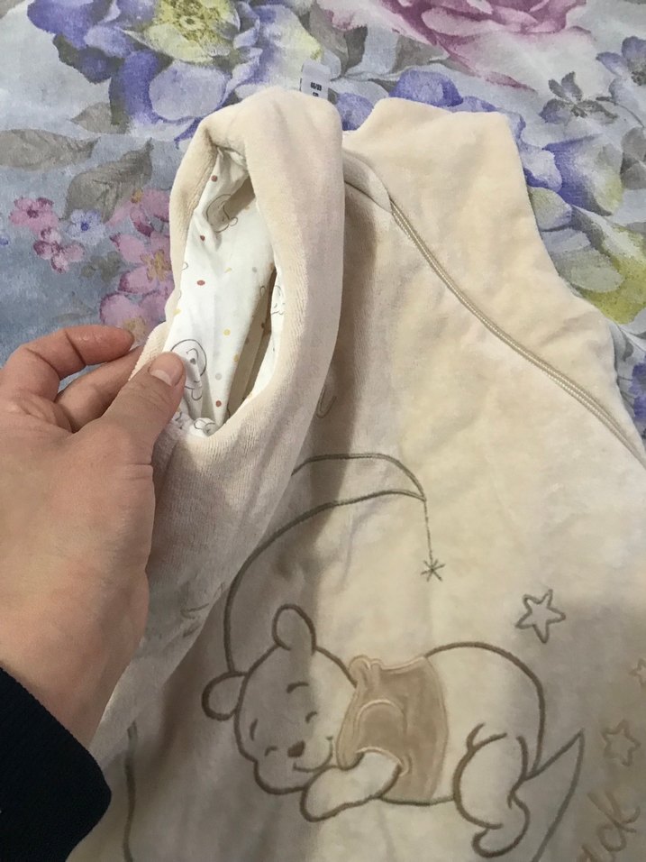 Nakışlı Beyaz Bebek Battaniyesi kundağı - Görsel 2