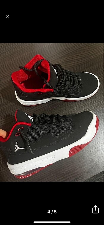 36 Beden siyah Renk Nike jordan ayakkabı