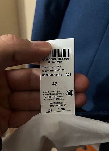 SARAR SMOKİN DAMATLIK - Görsel 12