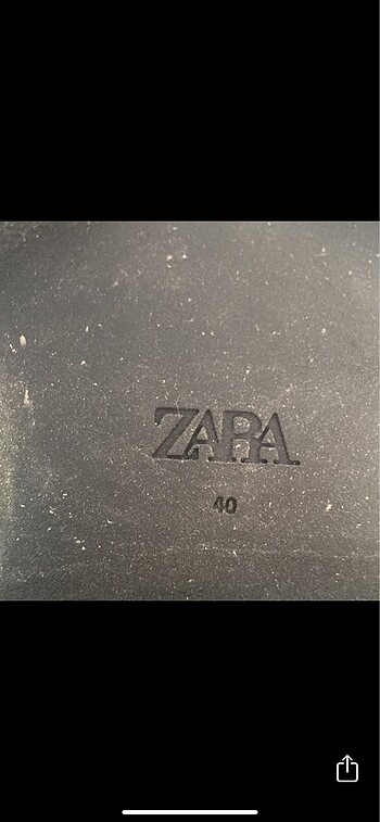 40 Beden siyah Renk Zara bot