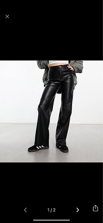 Bershka Deri Pantalon