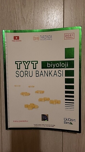 ÜçDörtBeş TYT Biyoloji Soru Bankası