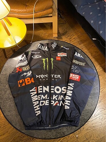 Diğer Monster Yamaha Temalı Unisex Paraşüt Rüzgarlık Yağmurluk
