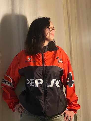 Repsol Honda Temalı Unisex Paraşüt Rüzgarlık Yağmurluk