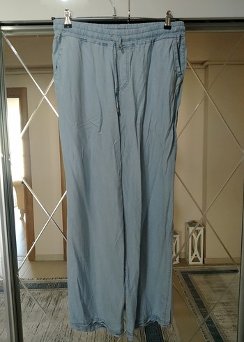 Diğer Gri Düğmeli Uzun Kollu Denim Gömlek kot