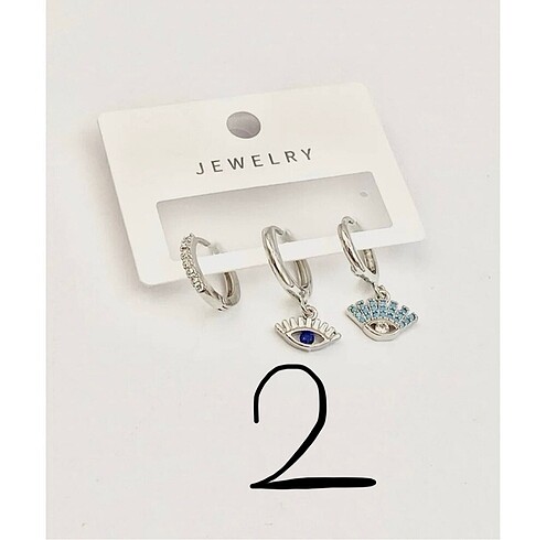 Xuping üçlü küpe set - Görsel 3