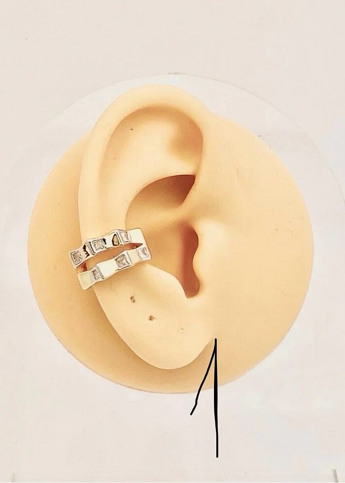 Kıkırdak küpe - Görsel 2