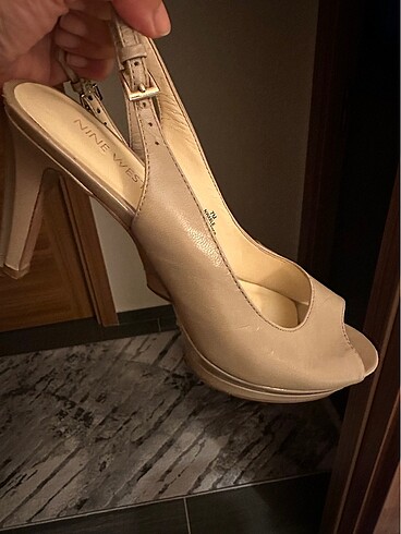 37 Beden Nine west 37 numara topuklu ayakkabı