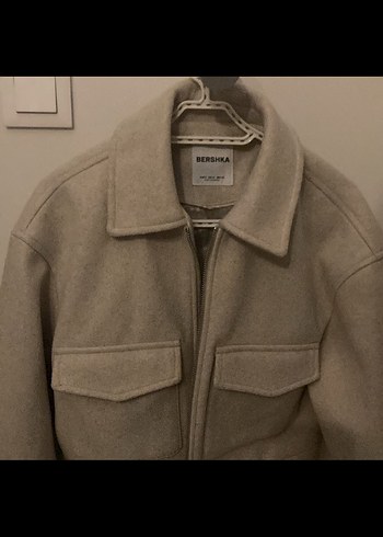 Bershka kısa buklet ceket kaban