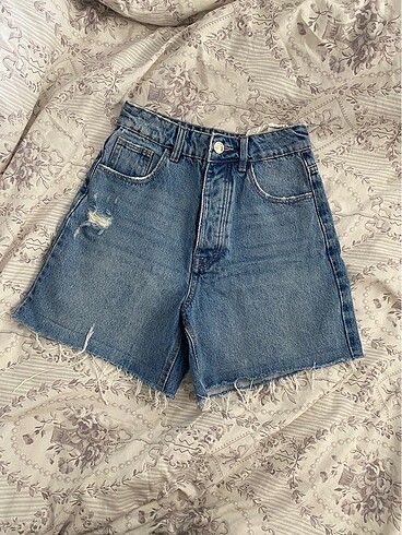 Stradivarius kot şort jean alt