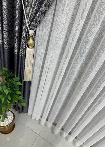 örme tül Perdeler 100 tl - Görsel 6