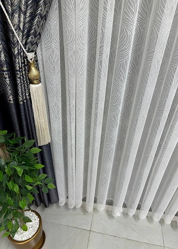örme tül Perdeler 100 tl - Görsel 8