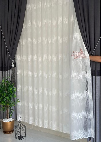 örme tül Perdeler 100 tl - Görsel 13