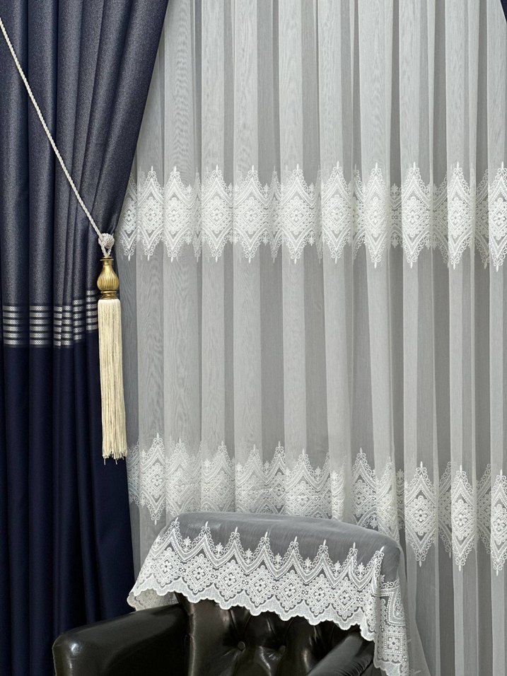 Renkli Püsküllü Perde Bağı braçol - Görsel 4