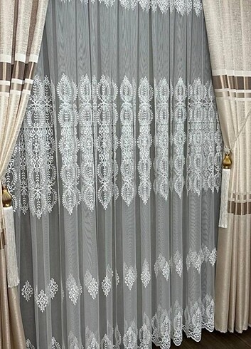 Salon perdesi metresi 150 tl - Görsel 12