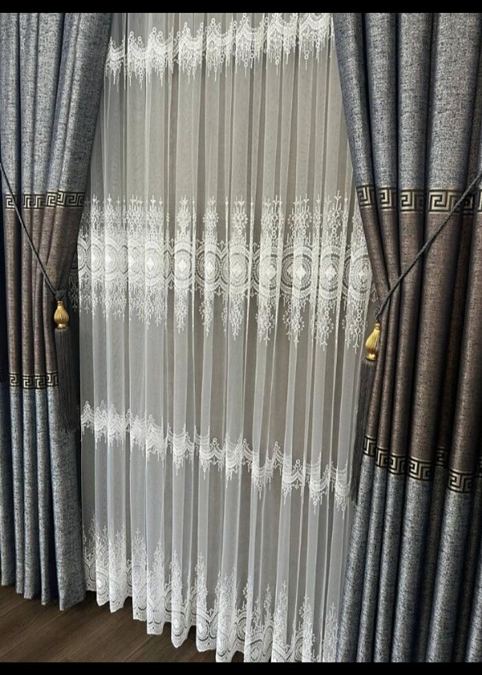 Salon perdesi metresi 150 tl - Görsel 2