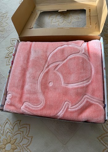 Pembe Baskılı Çocuk Battaniyesi - Görsel 7