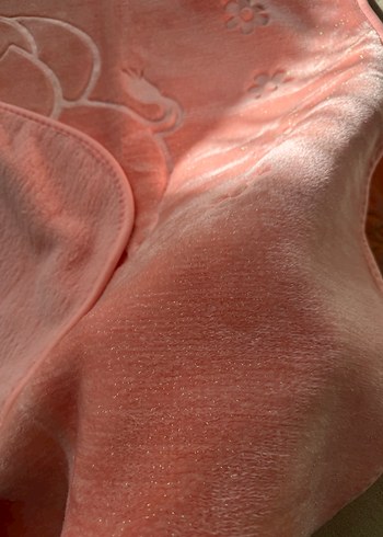 Pembe Baskılı Çocuk Battaniyesi - Görsel 5