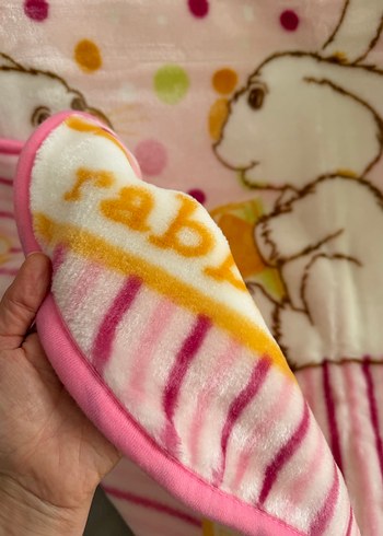 Pastel Renkli Baskılı Çocuk Battaniyesi Dinarsu markalı - Görsel 5