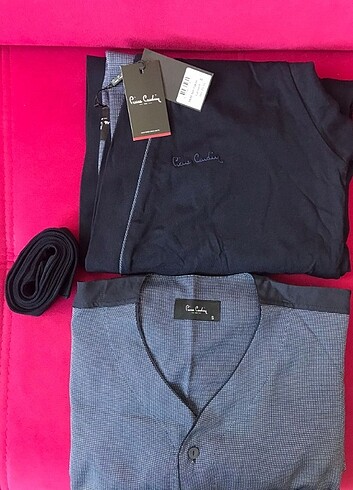 Pierre Cardin erkek pijama takımı 3 parça