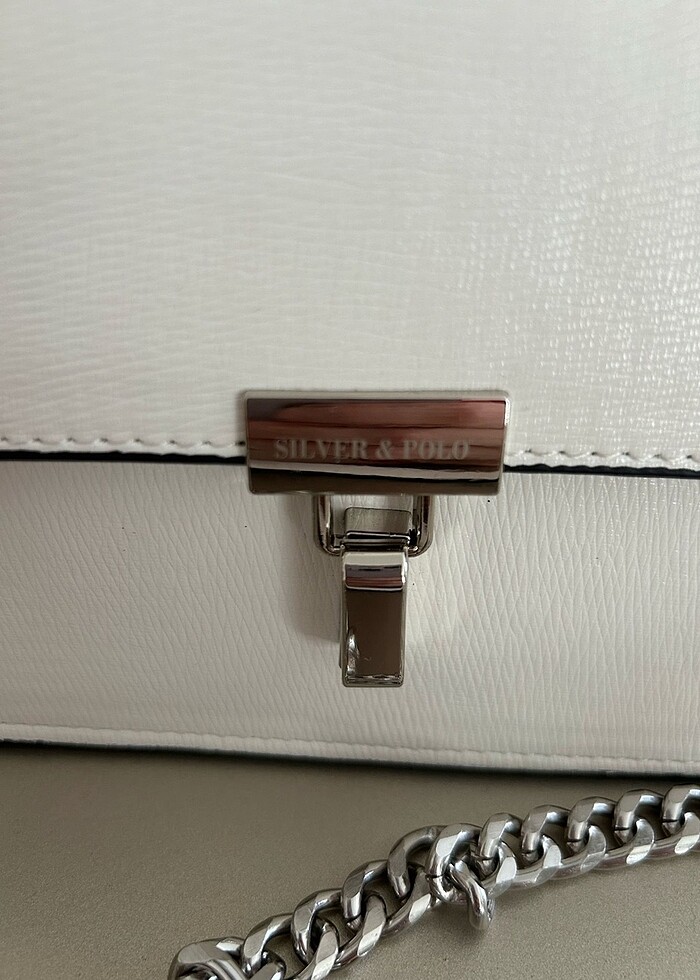 Silver Polo Omuz Çantası - Görsel 3