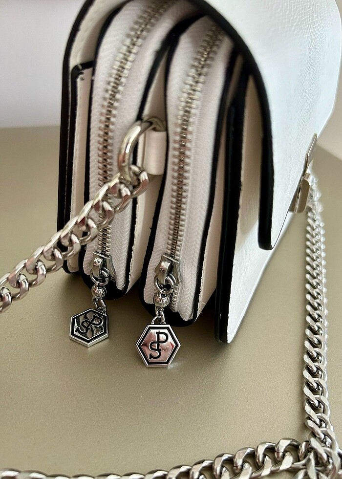 Silver Polo Omuz Çantası - Görsel 2