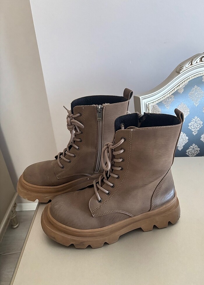 Kahverengi Süet Bot - Görsel 4