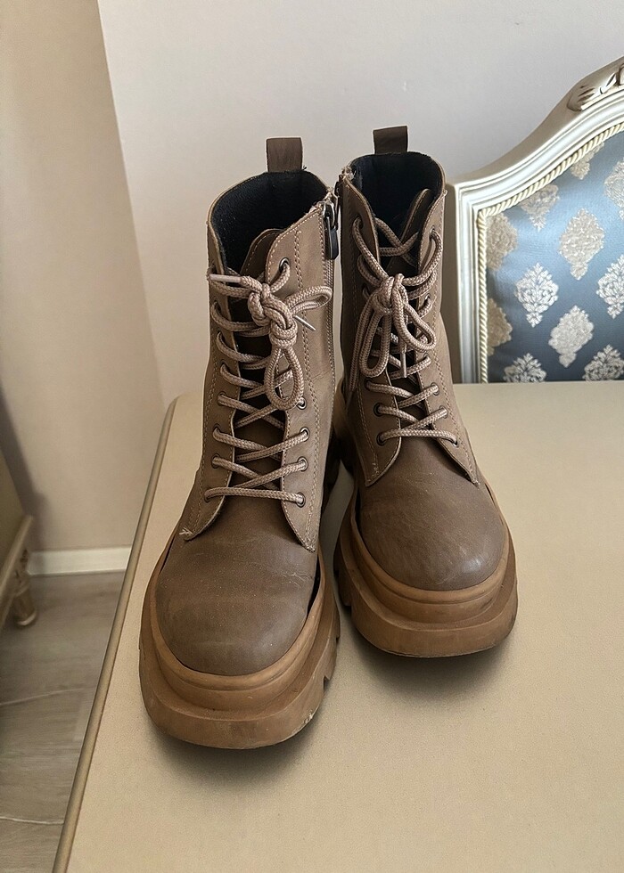 Kahverengi Süet Bot - Görsel 5