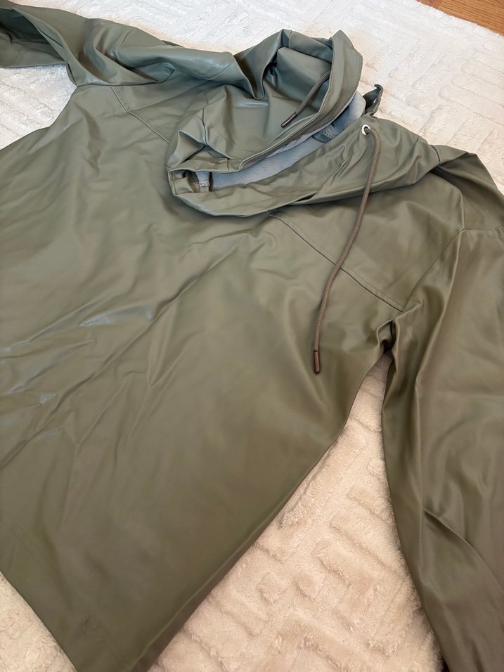 Hooops Kapüşonlu Deri Tunik - Görsel 3