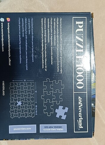 Diğer 1000 parça puzzle