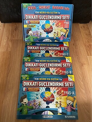 Adeda yayıncılık dikkati güçlendirme seti 9yaş
