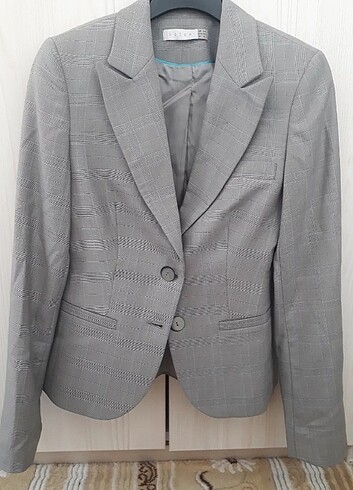 Gri Blazer Ceket Koton