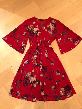 Vintage Love Kimono Tarzı Elbise