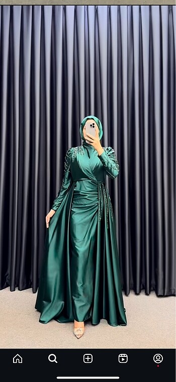 Taşlı abiye