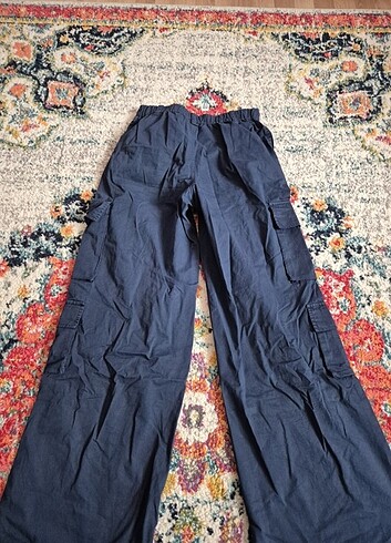 xs Beden lacivert Renk Stradivarius kadın pantolon