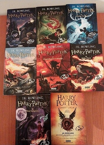 Harry Potter Serisi Tüm Kitapları