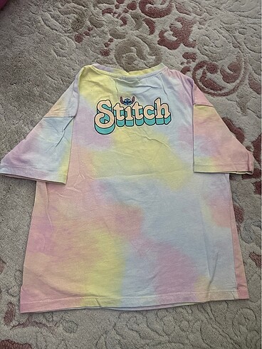 8 Yaş Beden çeşitli Renk LCW 8-9 yaş Stitch renki tişört