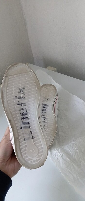 39 Beden beyaz Renk Kinetix kadın beyaz spor ayakkabı