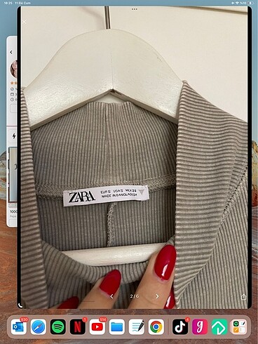 Zara Zara midi elbise